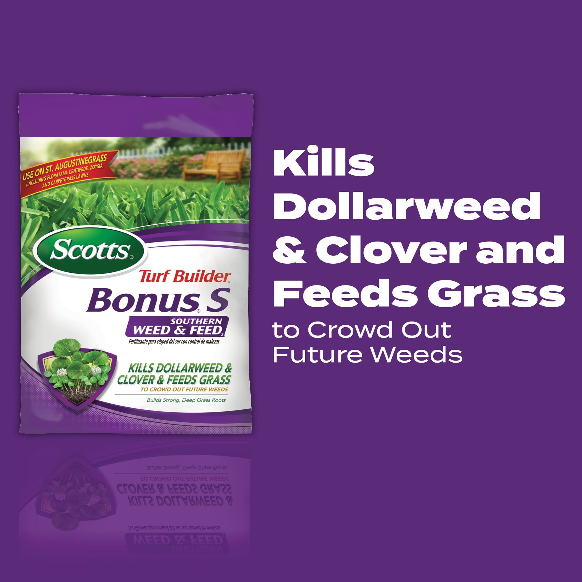 Scotts Turf Builder Bonus S Southern Weed & Feed2, 34.48 lbs.