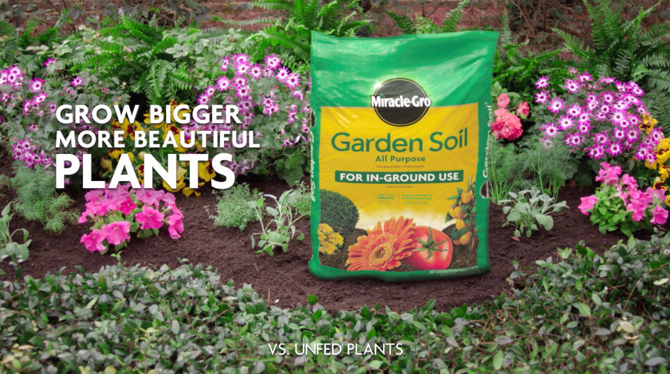 Miracle-Gro Garden Soil All Purpose for In-Ground Use, 1 cu. ft.