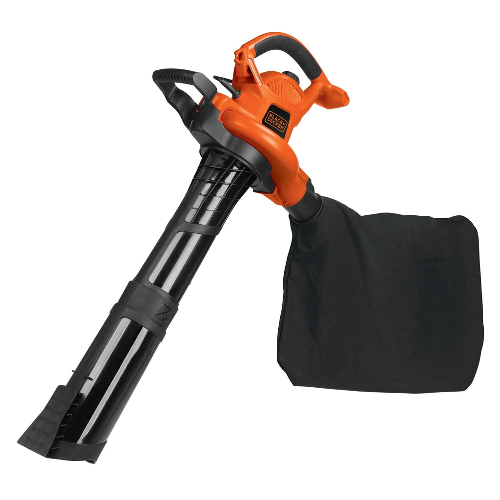 BLACK+DECKER Leaf Blower & Leaf Vacuum, 3-in-1, 12-Amp, 250-MPH, 400-CFM (BV6000)