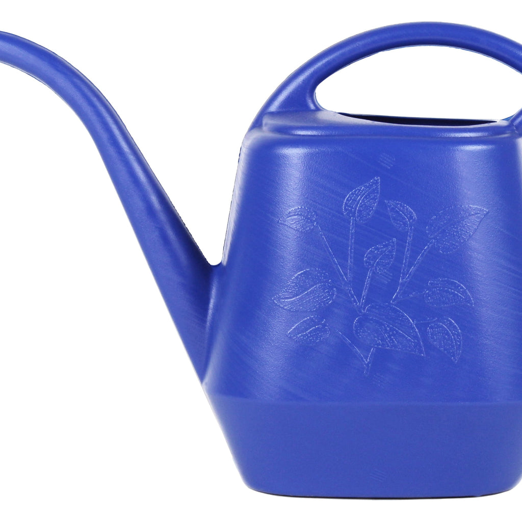 Bloem Aqua Rite Plastic Watering Can - 56 Oz Capacity - Classic Blue