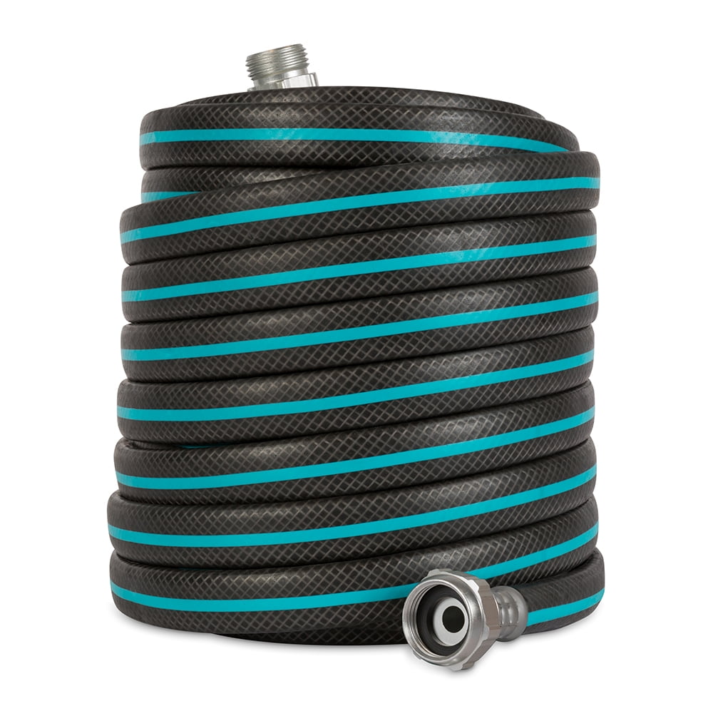 Gilmour AquaArmor Lightweight Hose 1/2" x 100', 869001-1001, Black/Aqua