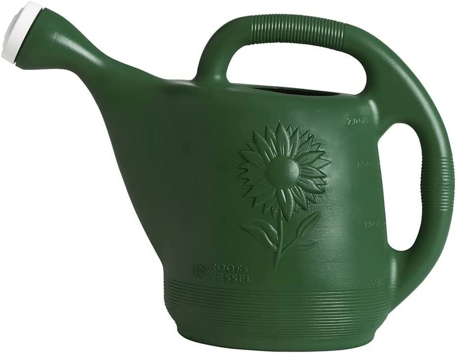 NOVELTY MFG CO Watering Can, Green Plastic, 2-Gals. 30301