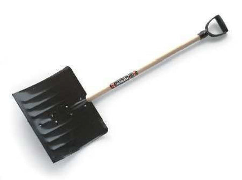 True Temper Snow Shovel,Steel Blade,18" W  1640700